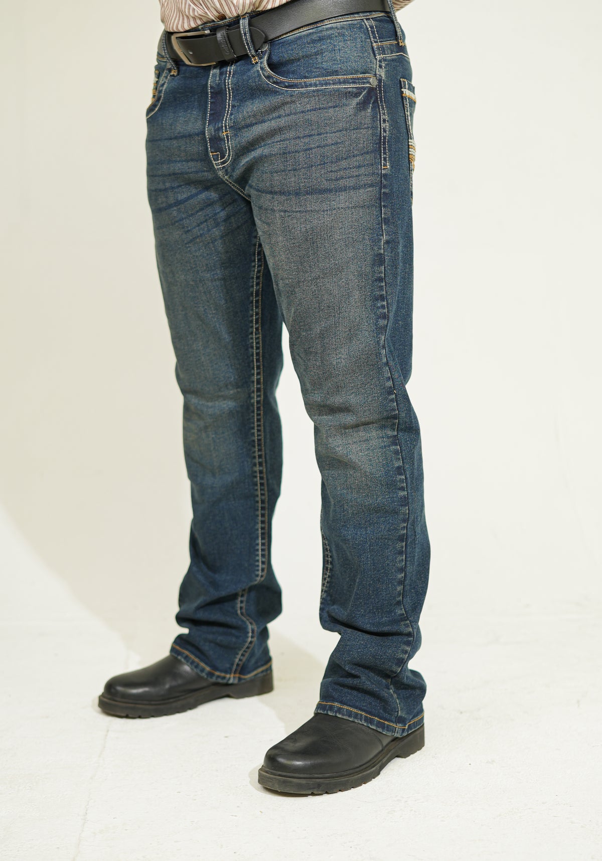Indigo Trail Heritage Straight-Leg Jeans