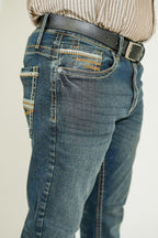 Indigo Trail Heritage Straight-Leg Jeans