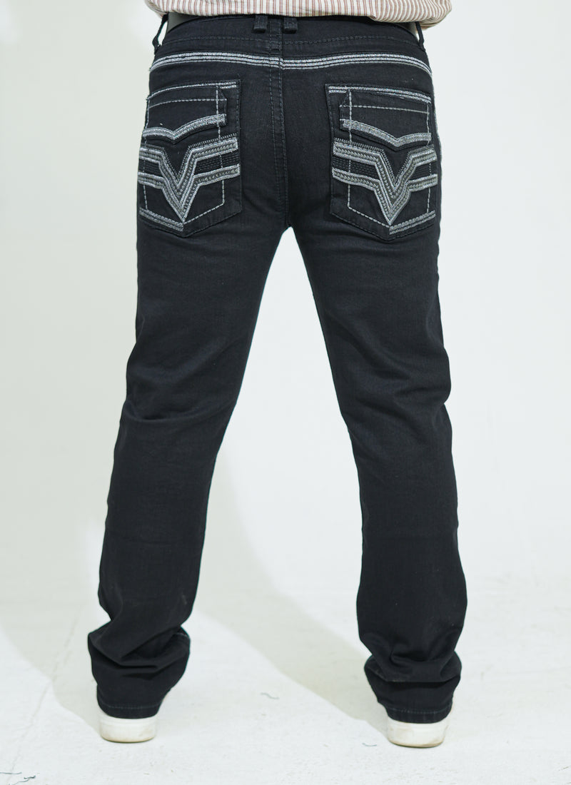 Midnight Vortex Signature Denim Jeans