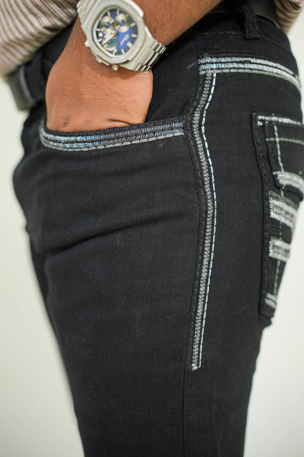 Midnight Vortex Signature Denim Jeans